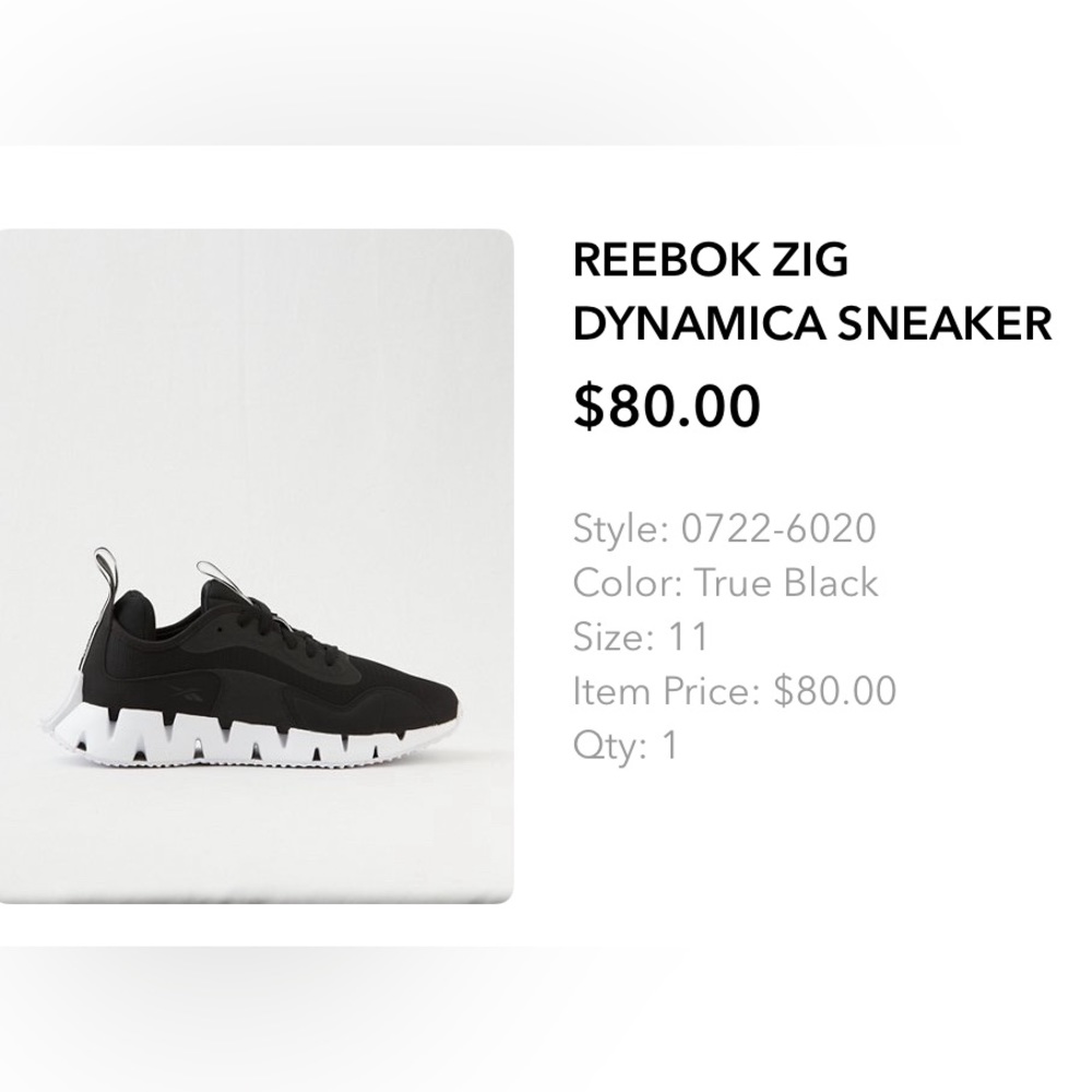 Reebok Zig Dynamica Sneaker - Picture 2 of 3
